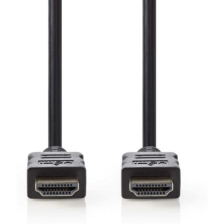 High Speed HDMI-kabel met Ethernet | HDMI-connector | 10 m | Zwart